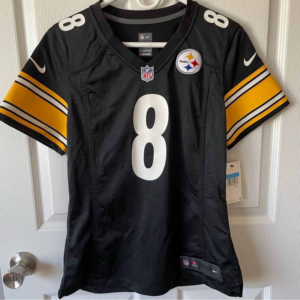 NWT NFL Pittsburgh Steelers Kenny Pickett Ladies Football Jersey Size Med
